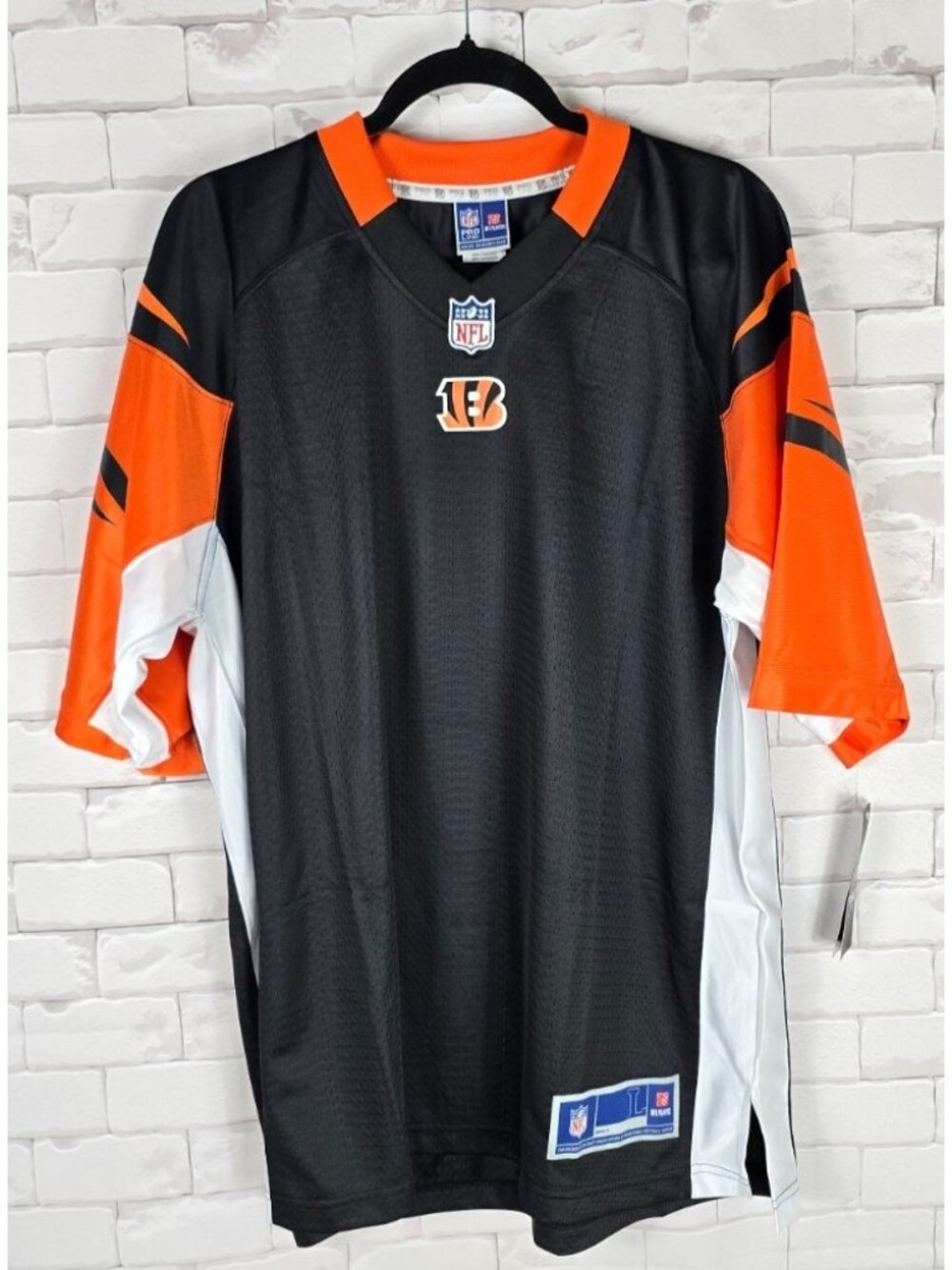 Cincinnati Bengals - Men's NFL Pro Line Blank Football Jersey NEW w/ Tags Large